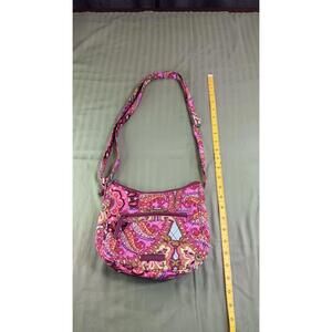 Vera Bradley Signature Hipster/Hobo Bag - Vibrant Floral Pattern